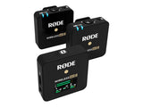 RØDE Wireless GO II Kabelloses Mikrofonsystem, kabellos, omnidirektional, Schwarz 