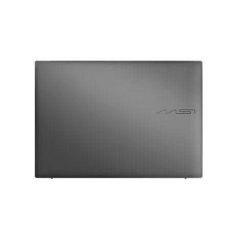 MSI Prestige 13 AI+ A3MG-002FR – lukket låg med MSI-logo