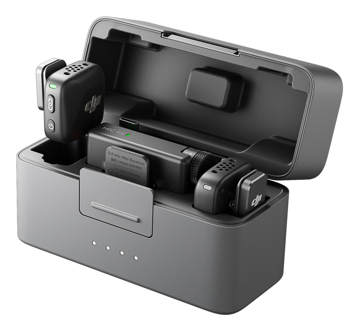 DJI - Mic Mini (2 TX + 1 RX + Charging Case) DJI
