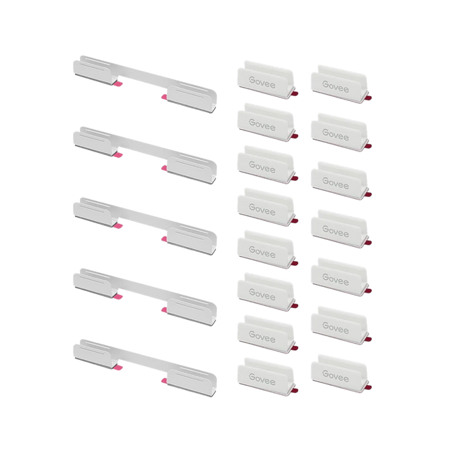 Govee Neon Rope Light 2 – 15 clips og 5 bøjebeslag – produktbillede