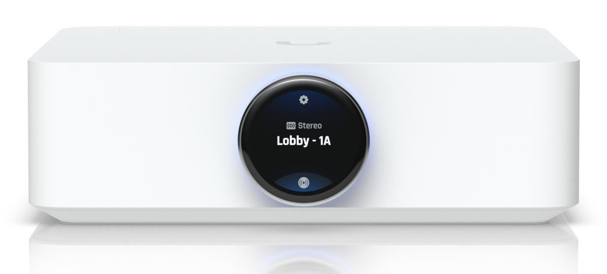 Ubiquiti PowerAmp, amplifier white, Wi-Fi, AirPlay 2, Spotify Connect Ubiquiti