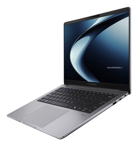 ASUS ExpertBook P5 G2 PM5406CGA-SF0163X – set skråt forfra (vinkel 5); tastaturlayout illustrativt