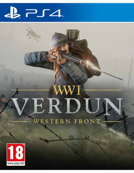WWI Verdun: Western Front – PlayStation 4 – spilomslag