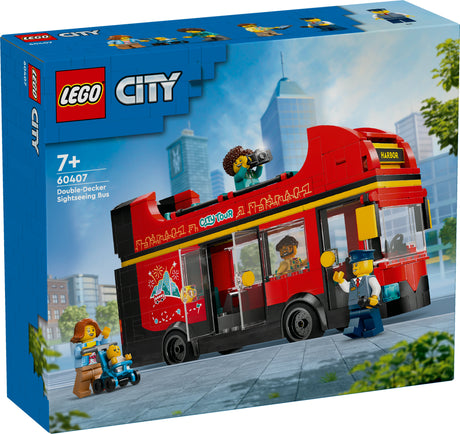 LEGO City - Red Double-Decker Sightseeing Bus (60407) LEGO