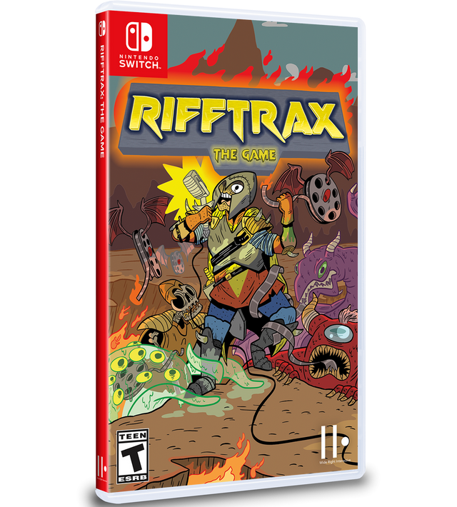 RiffTrax: The Game (Limited Run) (Import) – Nintendo Switch-emballage