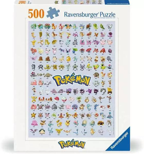 Ravensburger - Puzzle - Pokémon – The First 151! 500p (12000511) Ravensburger
