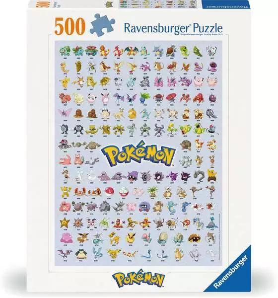 Ravensburger - Puzzle - Pokémon – The First 151! 500p (12000511) Ravensburger