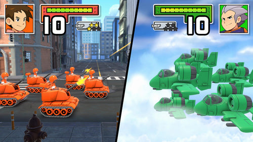 Advance Wars 1+2: Re-Boot Camp enheder og slagmark