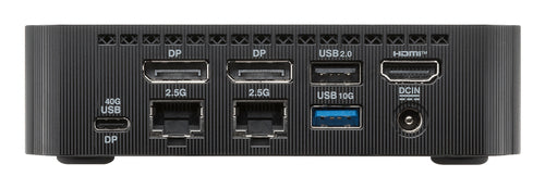 ASUS ExpertCenter PN54-BBR522MNS1 – porte på bagsiden