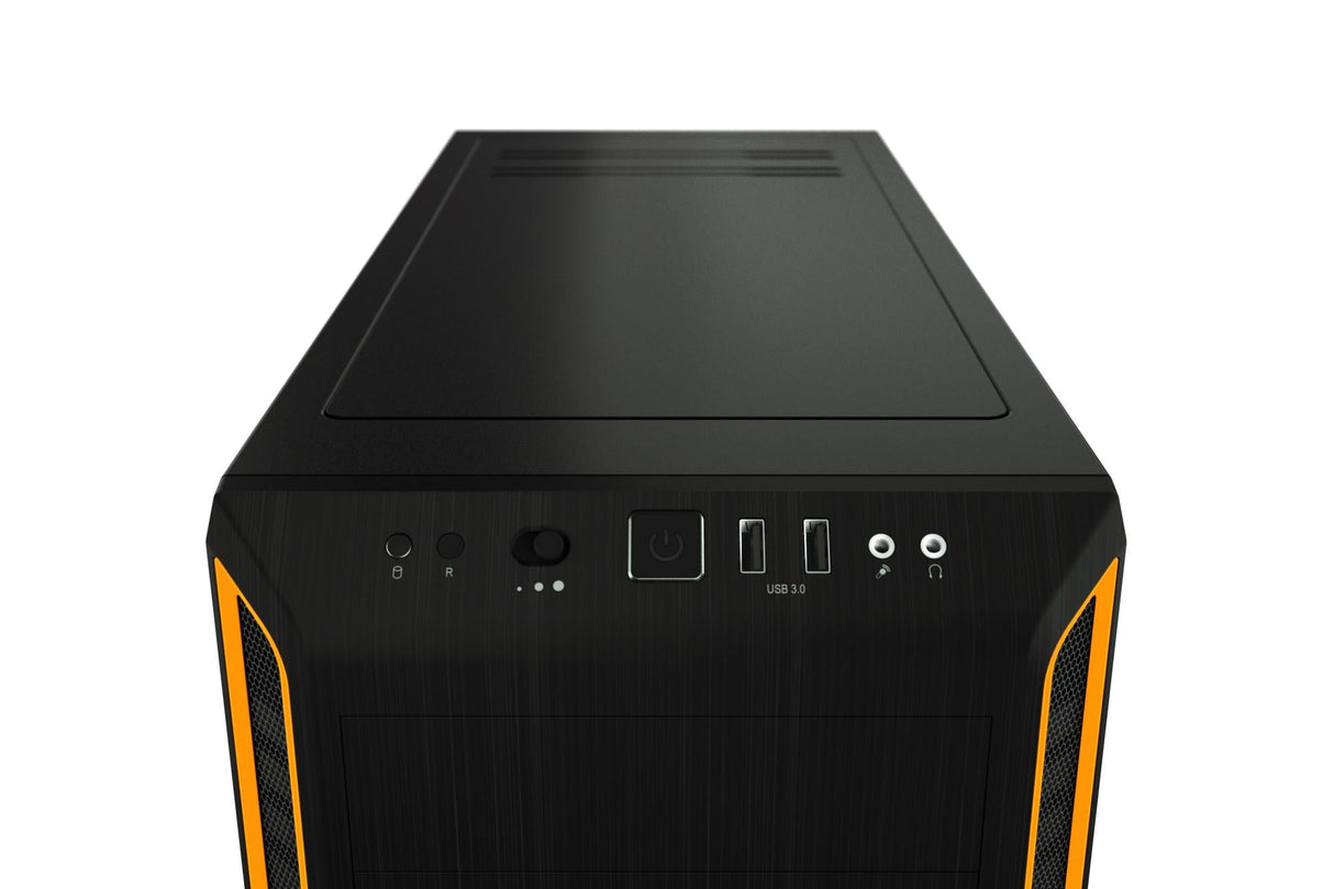 be quiet! PURE BASE 600 Window - black/orange Be quiet