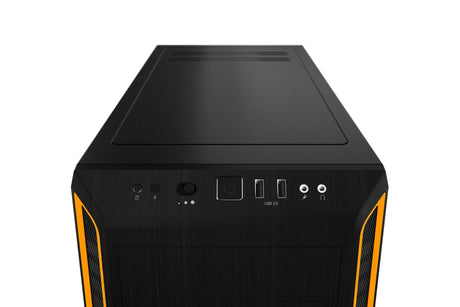 be quiet! PURE BASE 600 Window - black/orange Be quiet