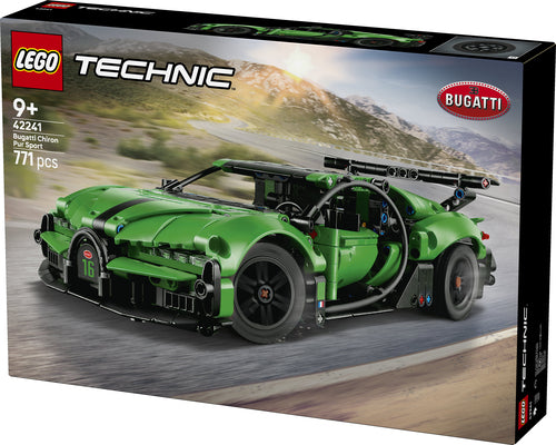 LEGO Technic 42241 – Grøn Bugatti Chiron Pur Sport – produktdetalje eller byggeeksempel 8