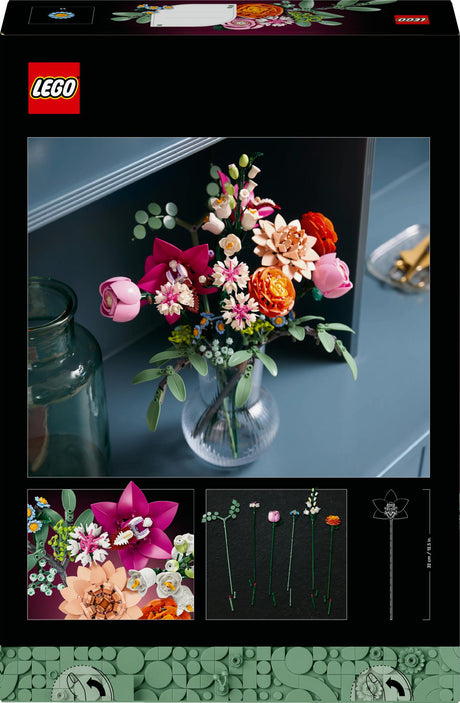 LEGO 10342 Botanicals Beautiful Pink Bouquet LEGO