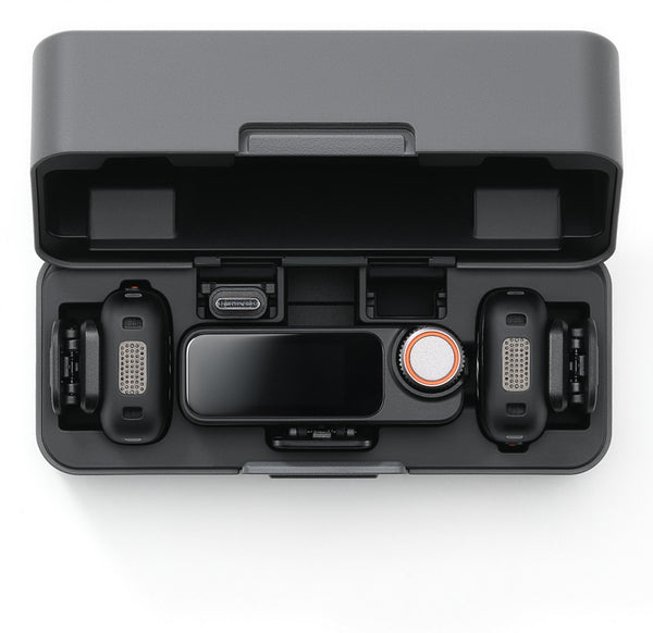 DJI Mic 3 Wireless Microphone System (2 TX + 1 RX + opladningsetui)