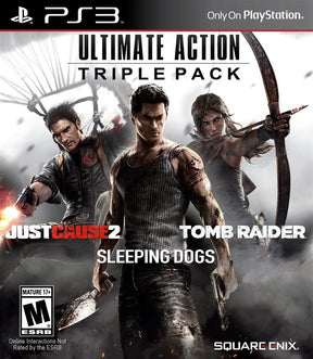 Ultimate Action Triple Pack (Import) – PlayStation 3 – spilomslag