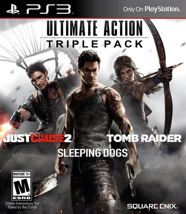 Ultimate Action Triple Pack (Import) – PlayStation 3 – spilomslag