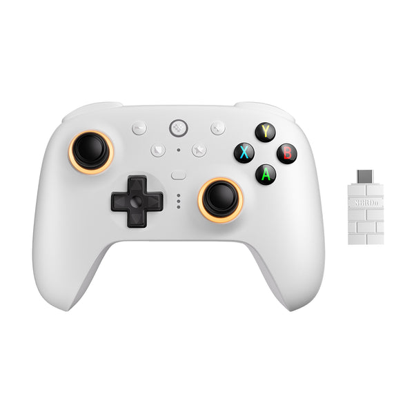 8BitDo Ultimate 2 Trådløs Controller - Hvid