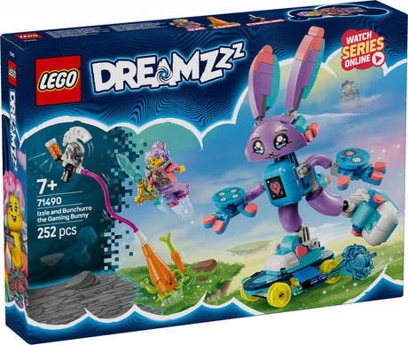 LEGO 71490 DREAMZzz Izzie and Bunchurro the Gaming Bunny LEGO