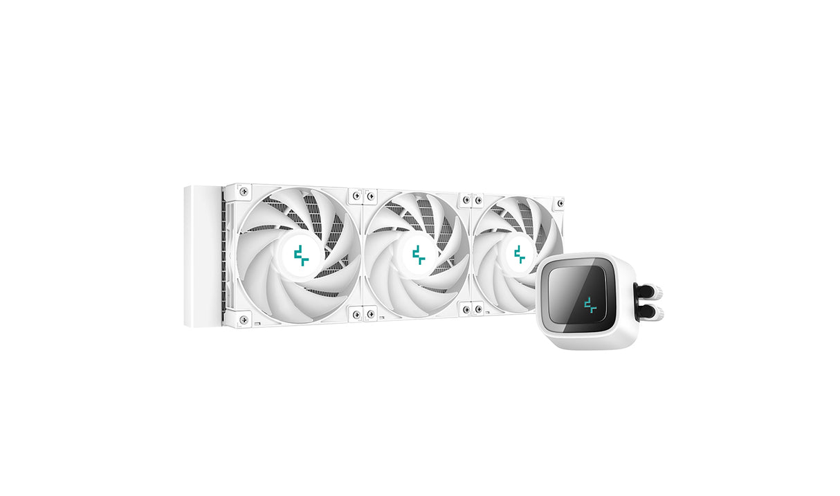 Deepcool LS720 WH Processors flydende kølesystem 1-pack Hvid 120 mm