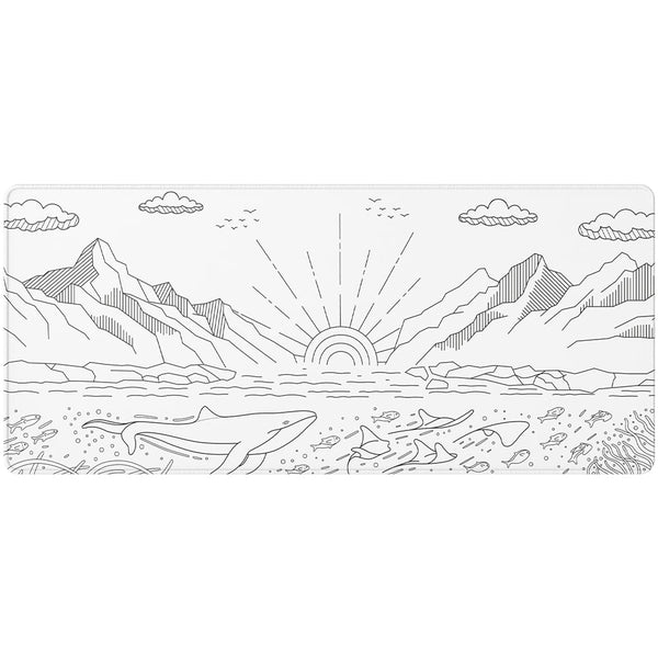 Dark Project – Nostra White Mousepad