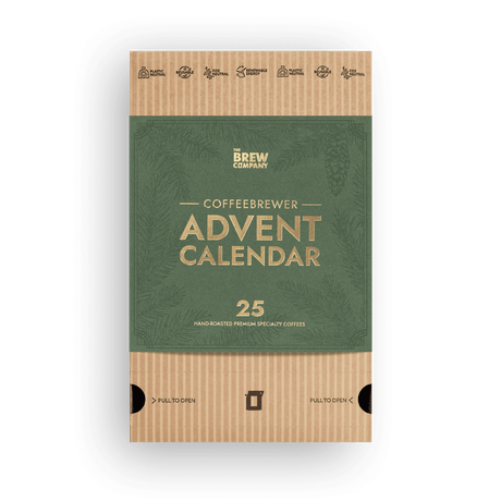 The Brew Company Original kaffejulekalender 2026 – 25 bryggere – kalenderens lukkede emballage