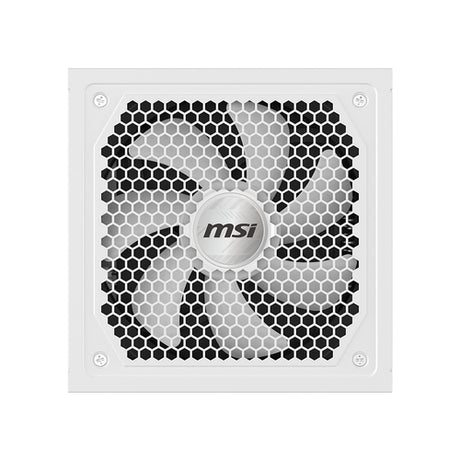 MSI MAG A1000GL PCIE5 WHITE 1000 W strømforsyning - 80 PLUS Gold - visning 3