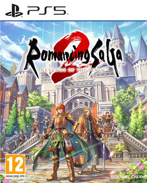 Romancing SaGa 2: Revenge of the Seven – PlayStation 5 – spilomslag