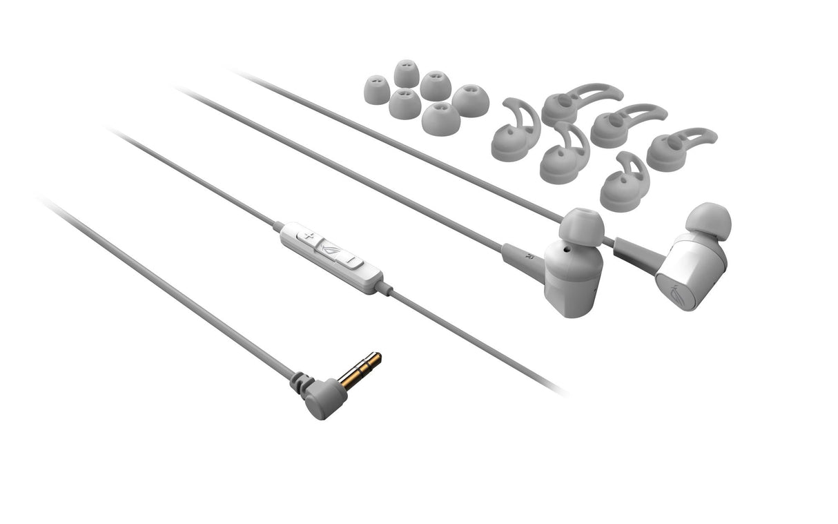 ASUS ROG Cetra II Core MOONLIGHT WHITE Edition In-Ear Gaming Headphone 3.5 mm, for PC, PS5, XBOX, Sw Asus