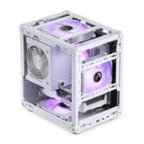 Jonsbo C6 Micro-ATX Case - White Dongguan Sibositong Industrial Co., Ltd. (Jonsbo)