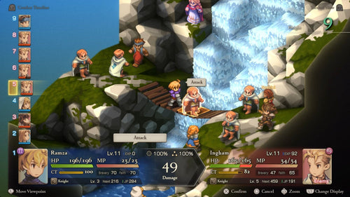 Final Fantasy Tactics: Ivalice Chronicles – PlayStation 5 – skærmbillede fra spillet
