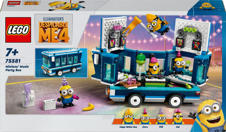 LEGO 75581 Minions and the Party Bus, construction toy LEGO