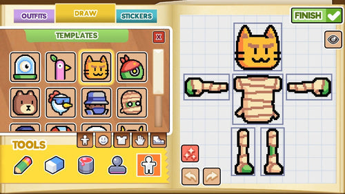 Drawn to Life: Two Realms (NL/FR) (Code in a Box) – Nintendo Switch – supplerende spilillustration 5