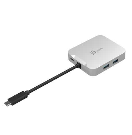 j5create JCD391-N – 4K60 USB-C multiport-adapter – Dock med USB-C-kabel
