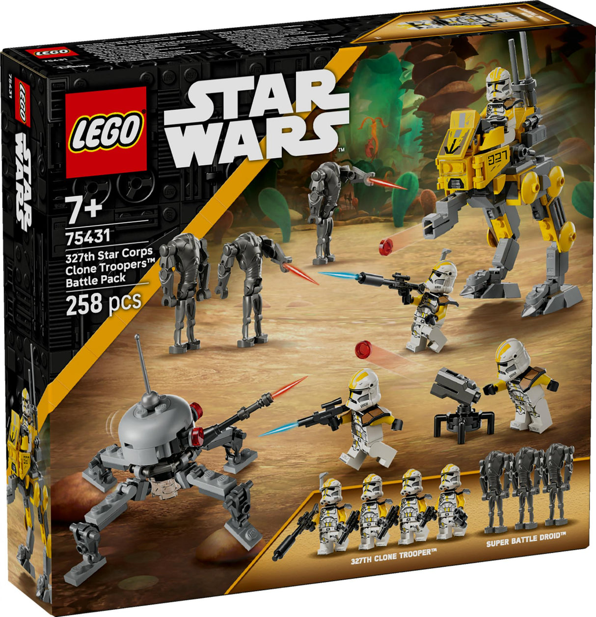 LEGO - Star Wars TM - 327th Star Corps Clone Troopers™ Battle Pack (75431) LEGO