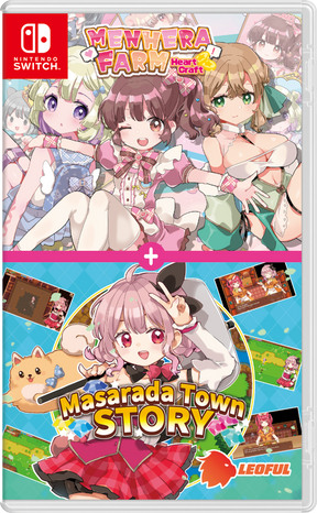 Menhera Farm + Masarada Town Story – Nintendo Switch – forside