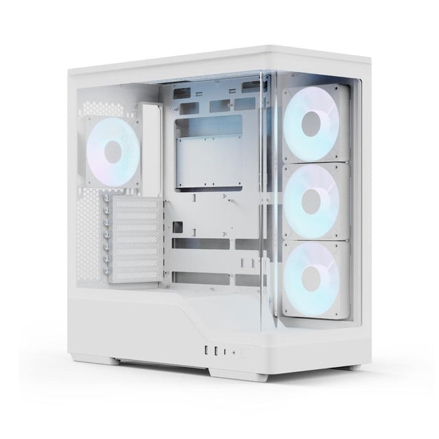 Aerocool P500A, Mid-Tower Case, White Aerocool Advanced Technologies Co., LTD