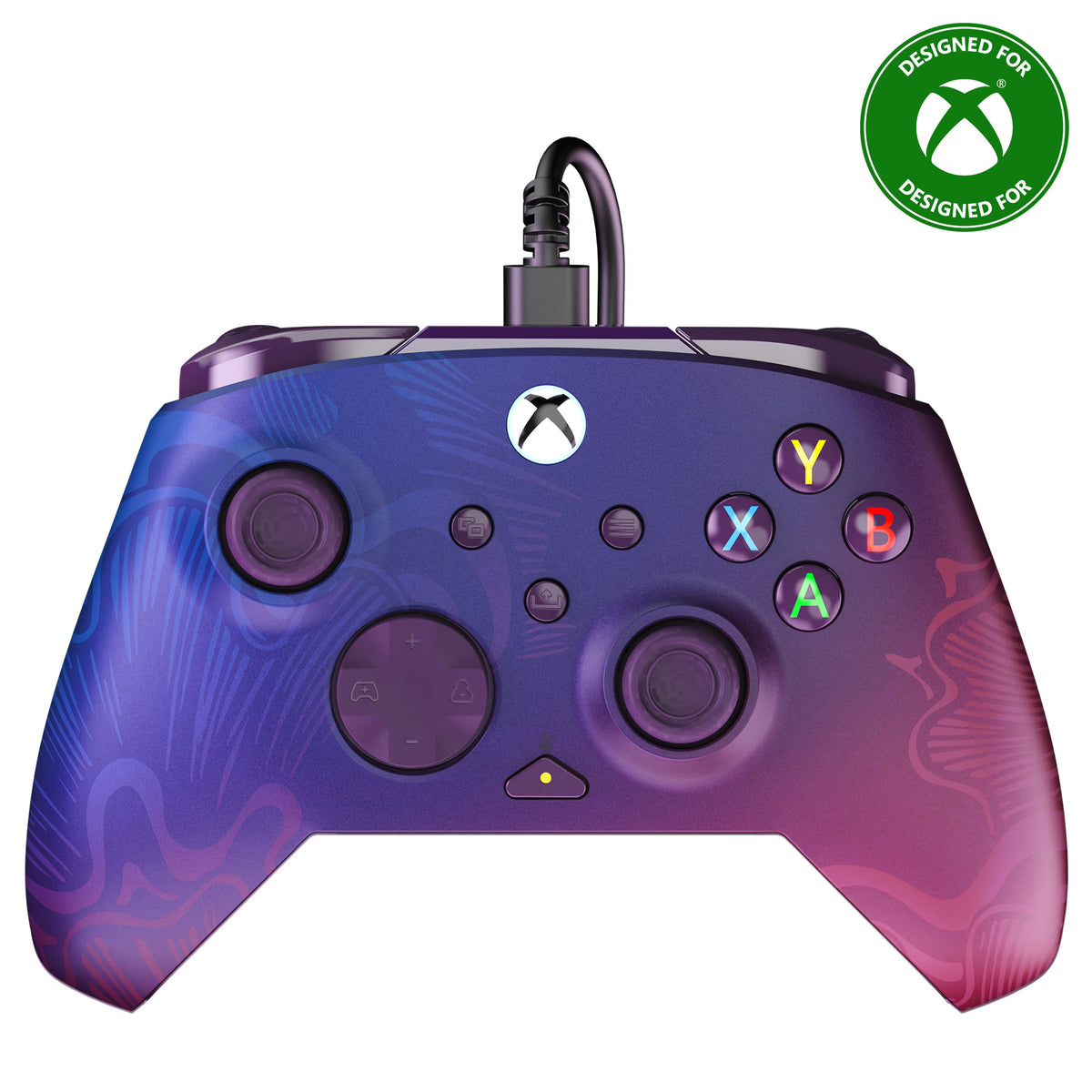 Turtle Beach Rematch Advanced Wired – Xbox/PC – Purple Fade – Purple Fade-controller forfra