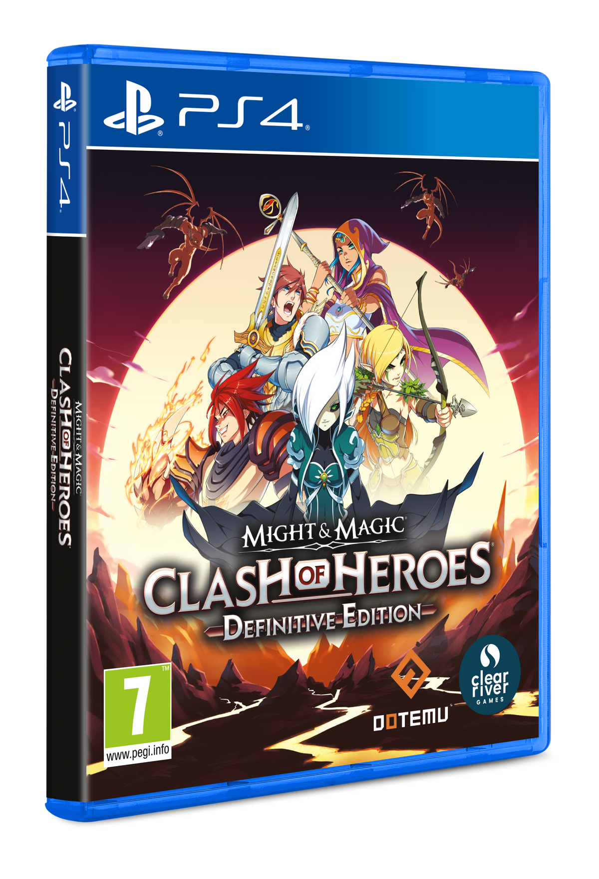 Might and Magic: Clash of Heroes (Definitive Edition) – PlayStation 4 – spilomslag