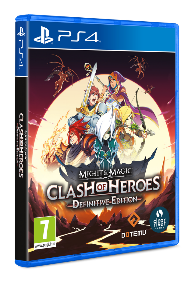 Might and Magic: Clash of Heroes (Definitive Edition) – PlayStation 4 – spilomslag