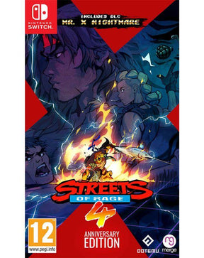 Streets of Rage 4 Anniversary Edition Nintendo Switch – Anniversary Edition-omslag
