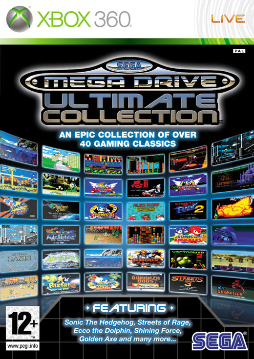 Sega Mega Drive Ultimate Collection – Classics – Xbox 360