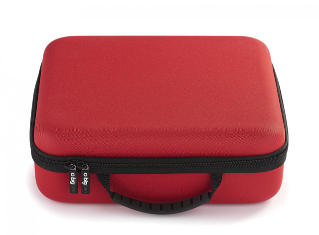 Bigben Storage Case Red Hard Case for Switch Including Docking Station Compatible with Switch Lite/OLED Nacon