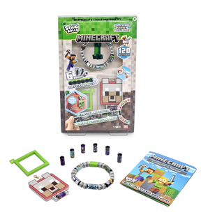 Sticki Rolls - Sticki Clip & Bracelet Minecraft (SRMC400)