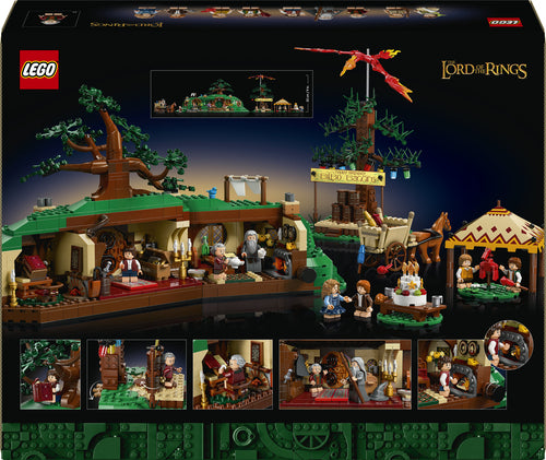LEGO Icons 10354 – Ringenes Herre: Herredet – æskens bagside