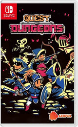 Quest of Dungeons – forside til Nintendo Switch
