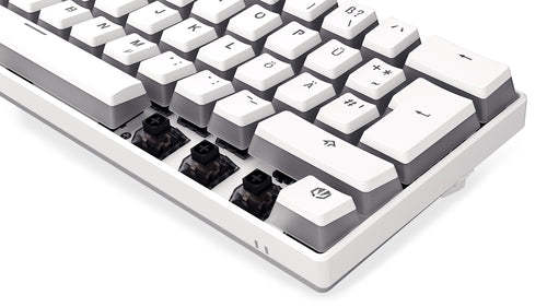 ENDORFY Thock Compact Wireless Pudding Onyx White (wei. DE-Layout. Kailh Box Black)