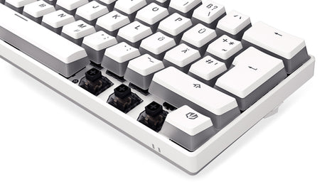 ENDORFY Thock Compact Wireless Pudding Onyx White (wei. DE-Layout. Kailh Box Black)