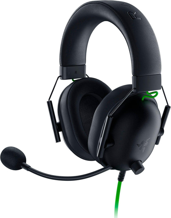 Razer – BlackShark V2 X – Kabelgebundenes E-Sport-Gaming-Headset mit 7.1 Surround Sound (Schwarz/Grün)
