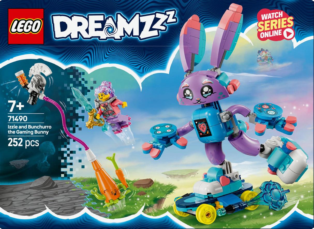 LEGO 71490 DREAMZzz Izzie and Bunchurro the Gaming Bunny LEGO