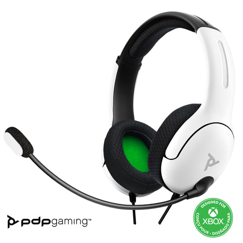 PDP LVL40 kablet headset til Xbox – hvid – produktvisning 6